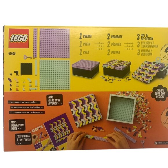 Lego Dots Big Box 41960 Create Your Own Designs 479 Pcs Arts & Crafts Set For Ag - Picture 2 of 3